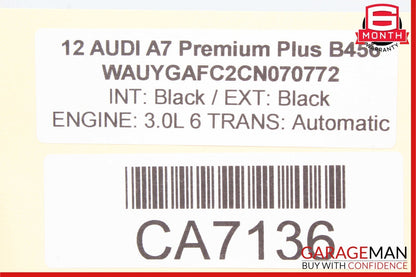 12-15 Audi A7 ABS Anti Lock Brake Pump Control Module Unit OEM