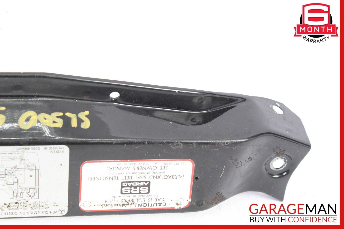 90-02 Mercedes R129 500SL SL600 Upper Radiator Support Tie Bar Support Panel OEM