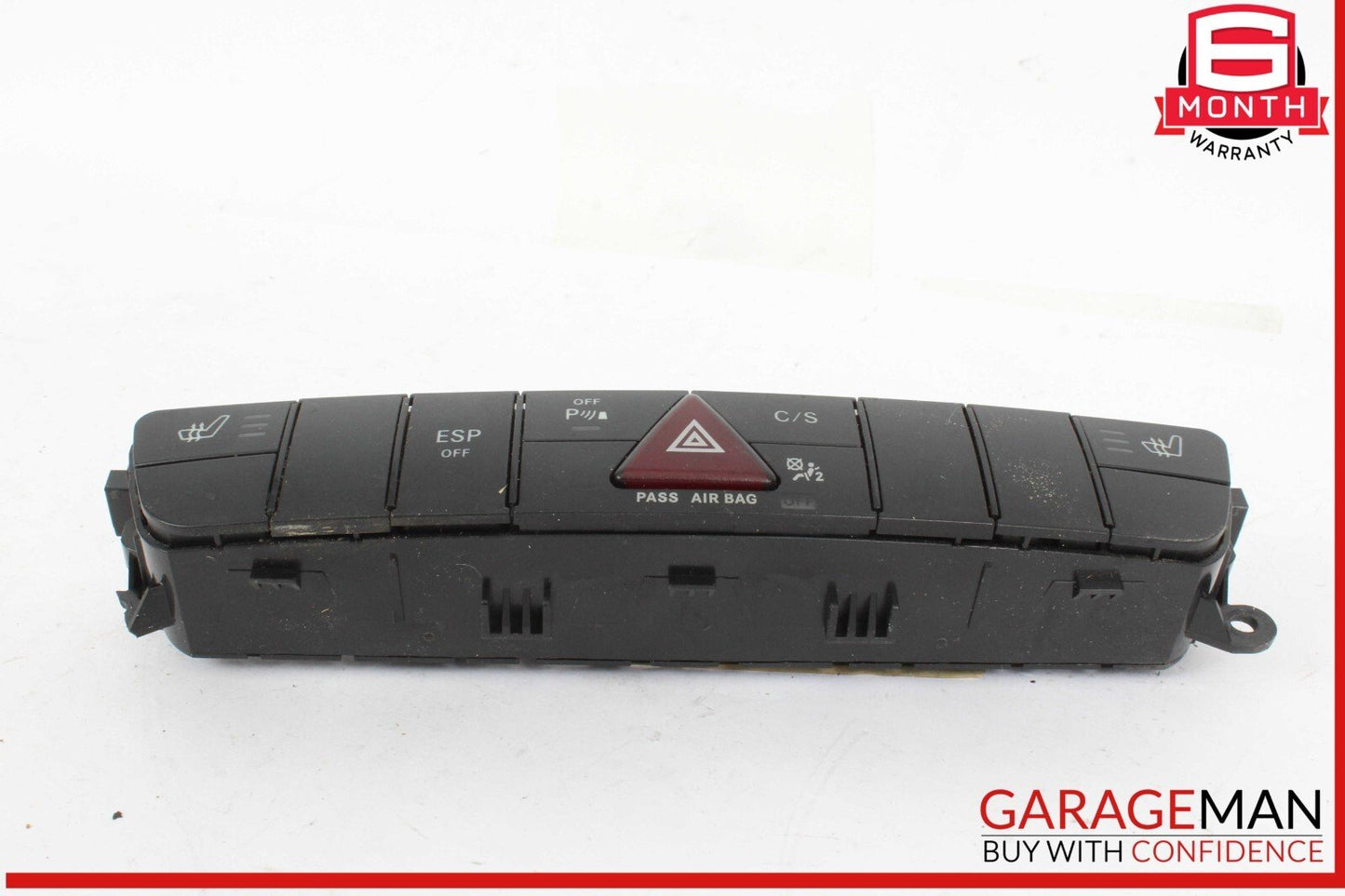 06-10 Mercedes W251 R350 4MATIC Center Dashboard Hazard ESP Control Switch OEM