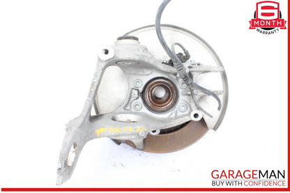 15-24 Porsche Macan 95B Rear Left Side Spindle Knuckle Wheel Hub w/ Rotor Disc