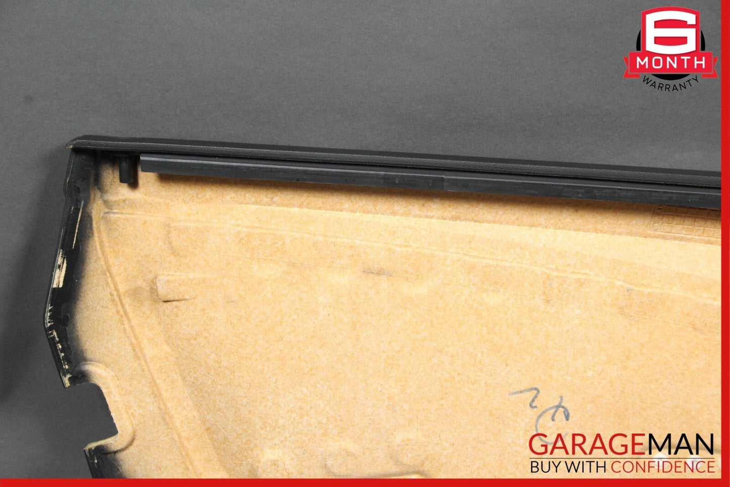 05-11 Mercedes R171 SLK350 Front Right Side Interior Door Panel Trim Cover Black