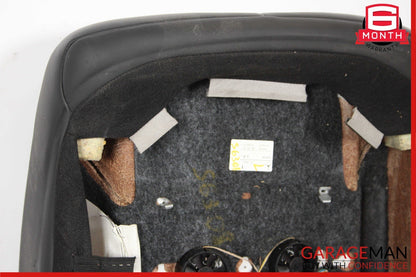 08-13 Mercedes W221 S63 AMG Front Left Driver Upper Top Seat Cushion Black OEM