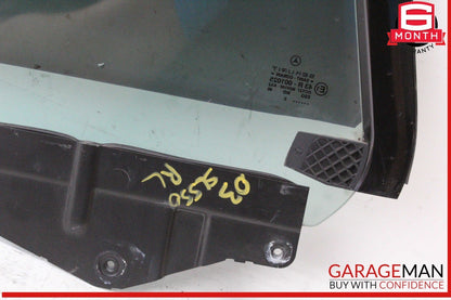 03-12 Mercedes R230 SL500 SL55 AMG Rear Left Side Quarter Window Glass OEM