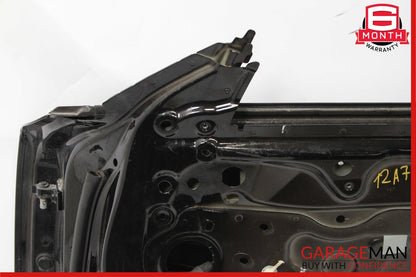12-17 Audi A7 Front Right Passenger Side Exterior Door Shell Frame Panel Black
