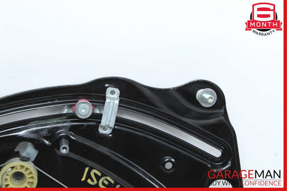 10-16 Mercedes E350 E550 Coupe Rear Left Door Window Regulator Frame w/o Motor