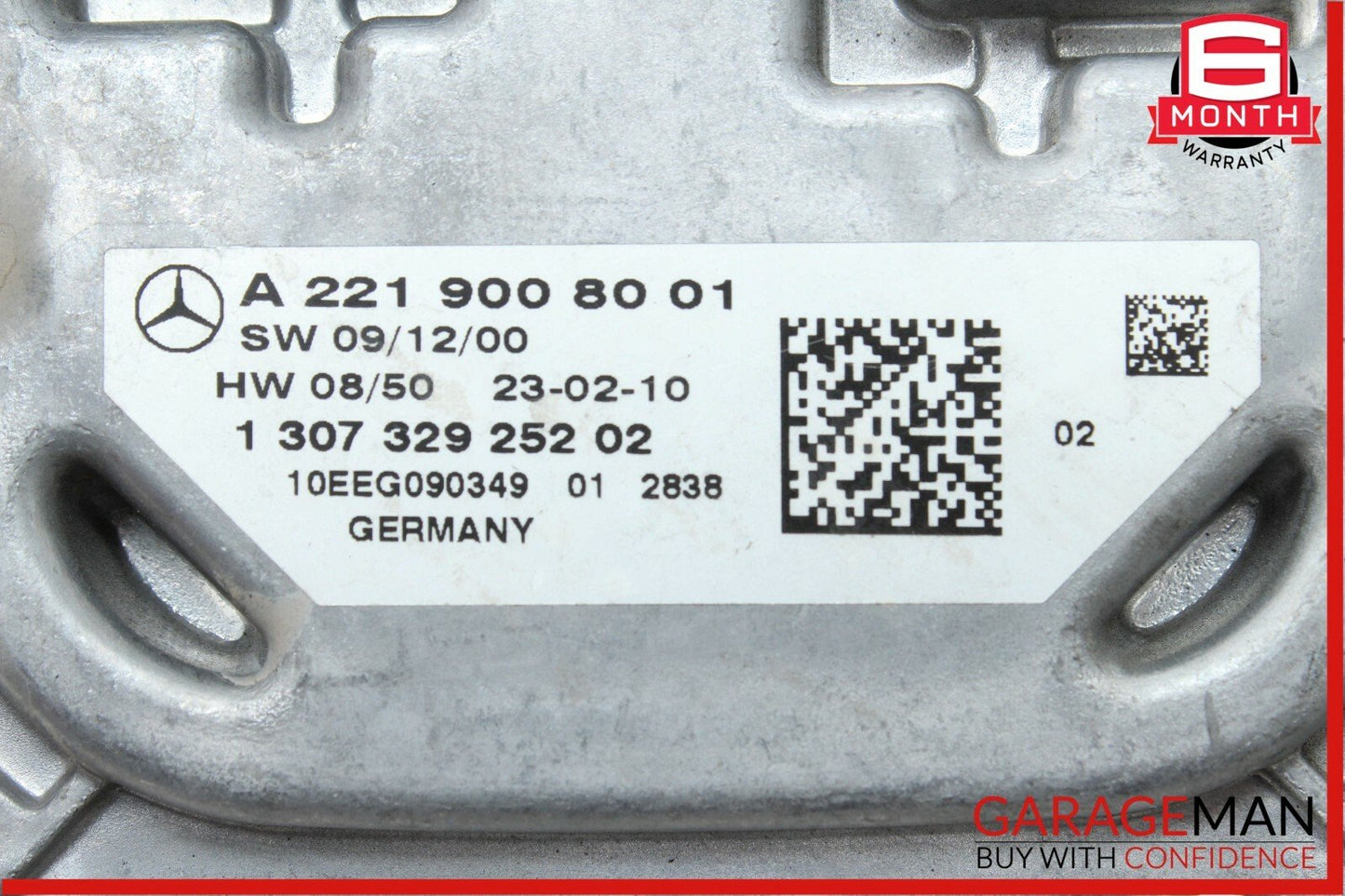 10-14 Mercedes W221 S550 CL550 LED Headlight Xenon Low Beam Ballast Module Unit