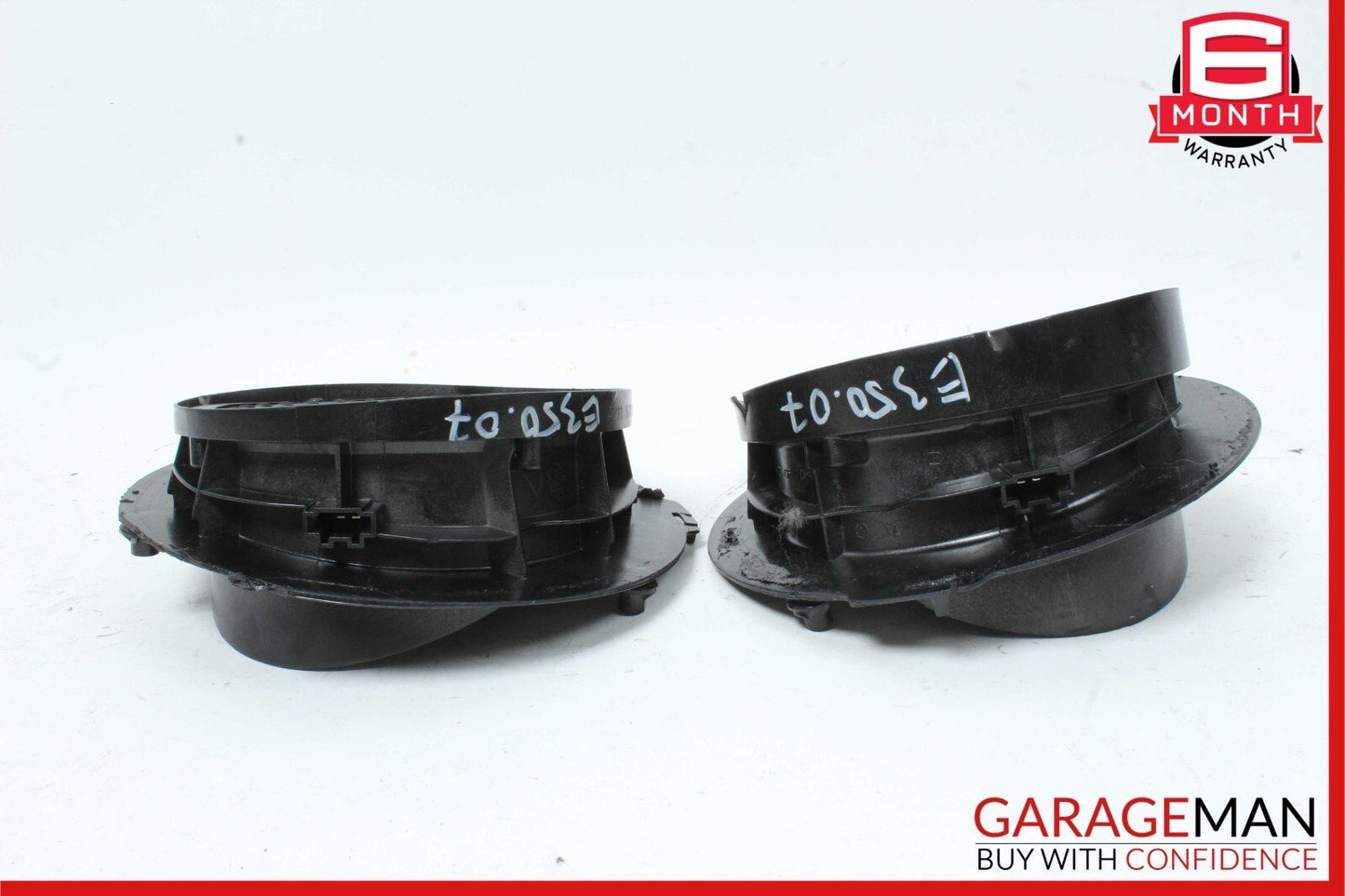 07-09 Mercedes W211 E350 Rear Left & Right Door Audio Sound Speaker Set Of 2 Pc