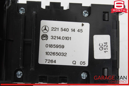07-14 Mercedes W218 CL550 Electronic Parking Button Switch Control Module OEM