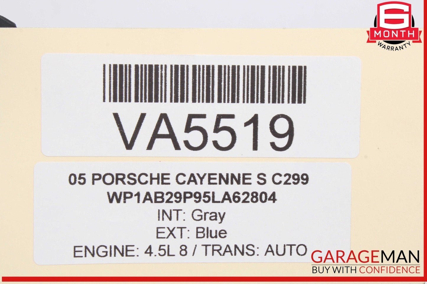 03-10 Porsche Cayenne S 955 Rear Left / Right Side Upper Rearward Control Arm