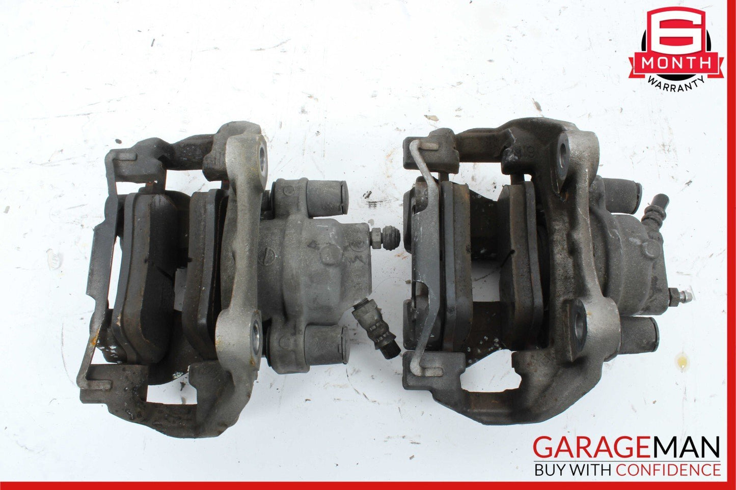 10-18 Mercedes W212 E350 E550 CLS350 Rear Brake Caliper Calipers Set of 2 Pc OEM