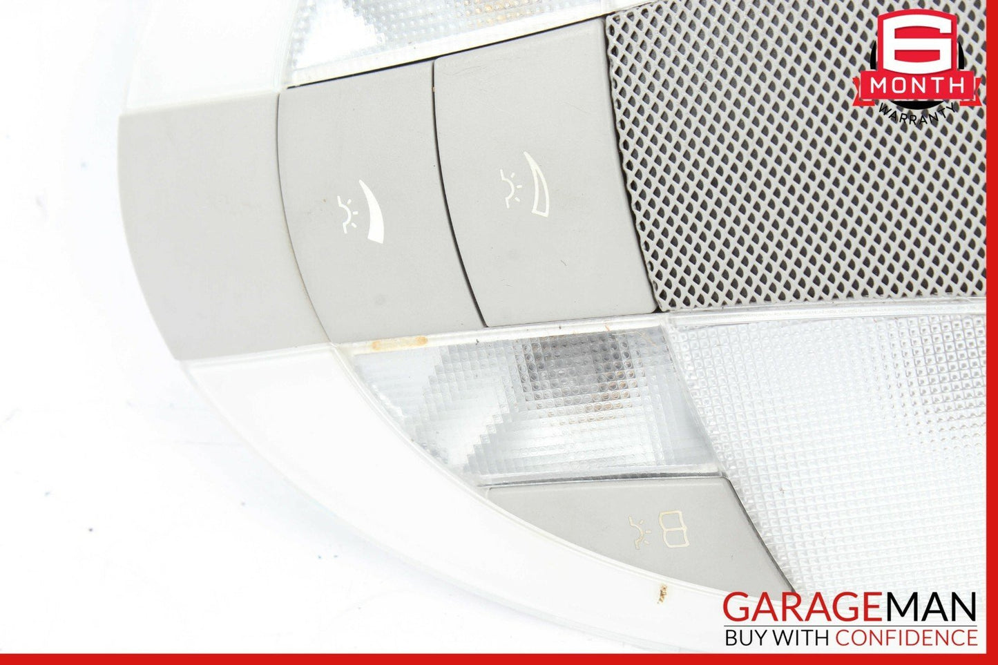 03-11 Mercedes CLS500 E500 Rear Upper Overhead Dome Light Reading Map Lamp Gray