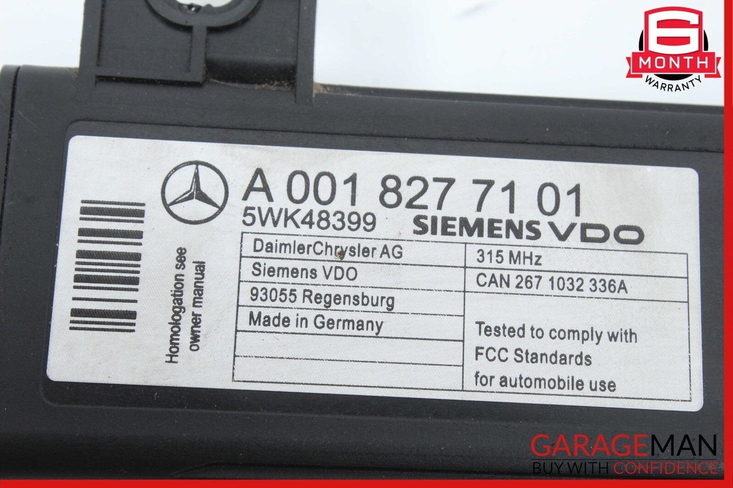 07-13 Mercedes W211 E350 Tire Pressure Monitoring System TPMS Receiver Module