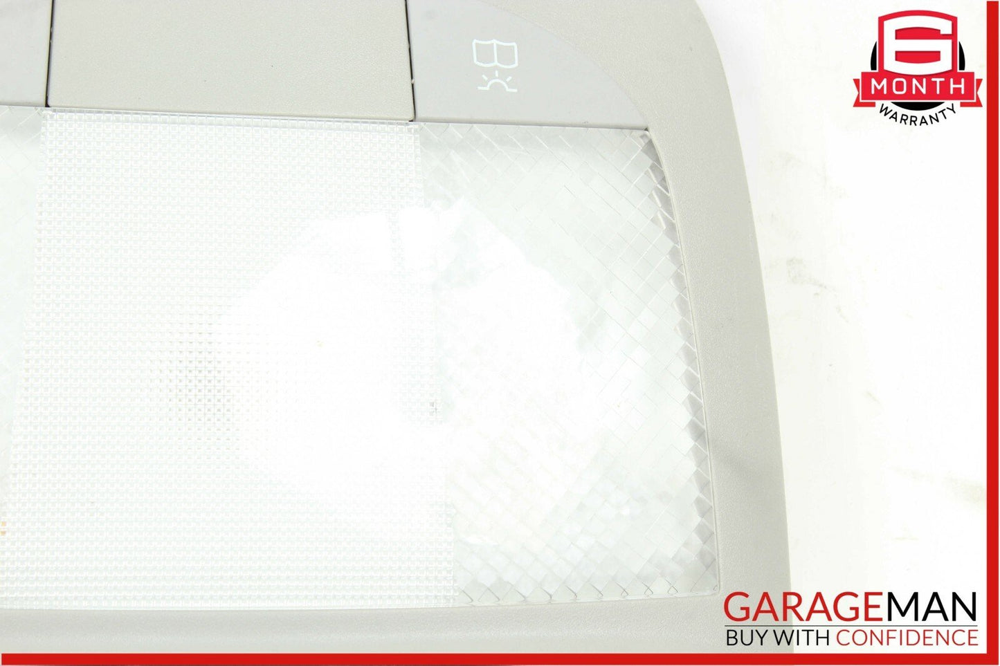 06-12 Mercedes GL450 R350 Rear Overhead Dome Light Reading Map Lamp Gray OEM