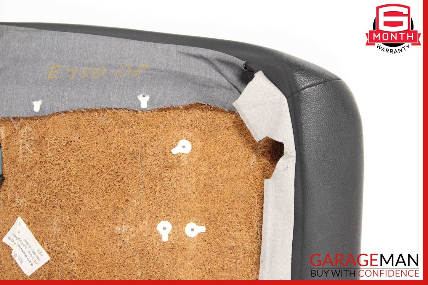 07-09 Mercedes W211 E350 Front Left / Right Top Upper Seat Cushion Cover