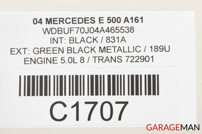 03-06 Mercedes W211 E500 Rear Right / Left Keyless Go Entry Control Module Q3
