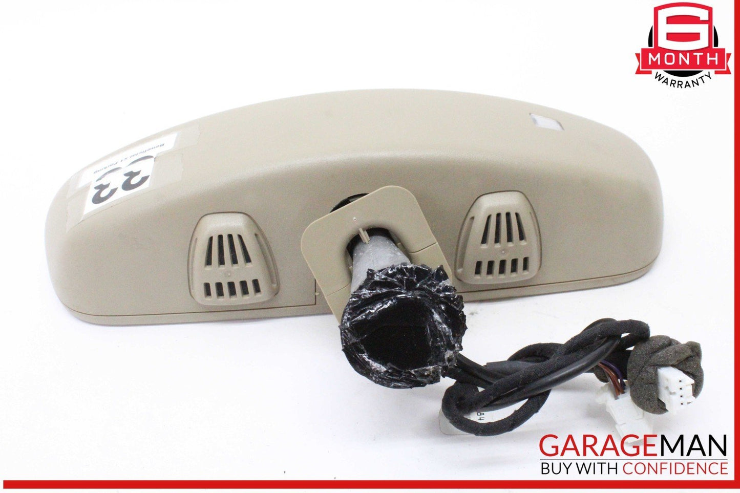 12-16 Mercedes X166 GL450 ML350 ML550 Interior Rear View Mirror Beige OEM