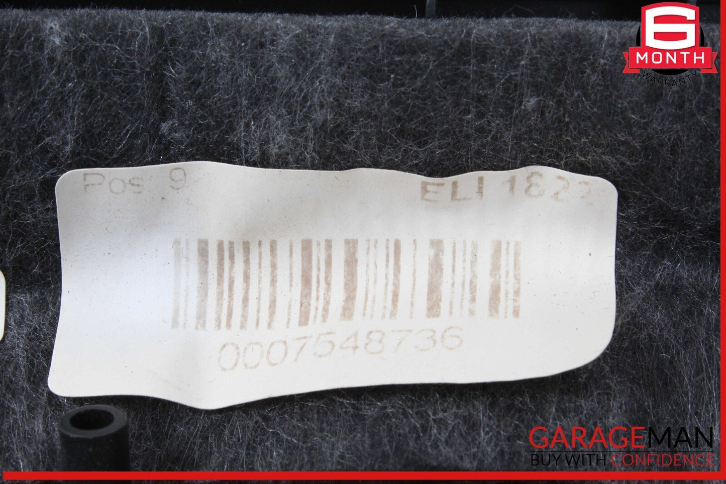 12-14 Mercedes W218 CLS550 CLS500 CLS63 AMG Rear Trunk Left Side Cover Trim OEM