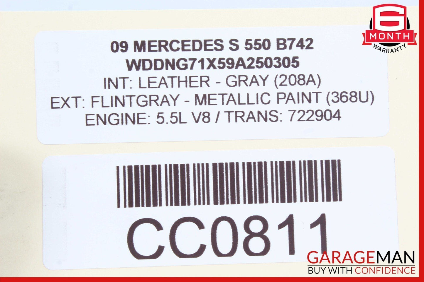 07-14 Mercedes W221 S63 S550 CL550 Trunk Release Remote Open Close Module Unit