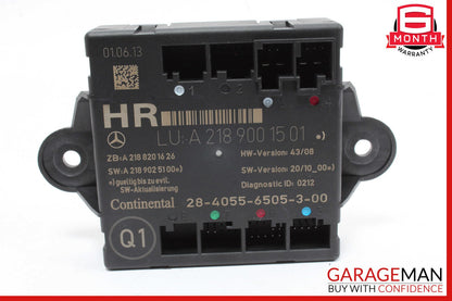 08-18 Mercedes W218 CLS550 C250 E550 Rear Right Side Door Control Module Unit