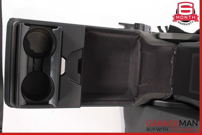 14-17 Maserati Ghibli M157 Rear Left Top Upper Seat Cushion Cover Assy Black