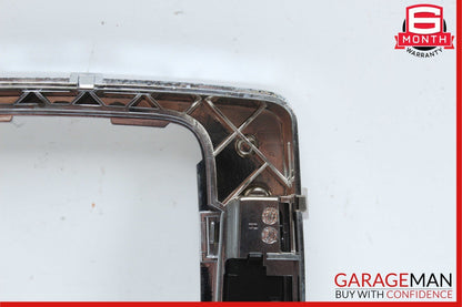 08-14 Mercedes E350 GLK350 C250 Center Console Shift Shifter Bezel Trim Silver