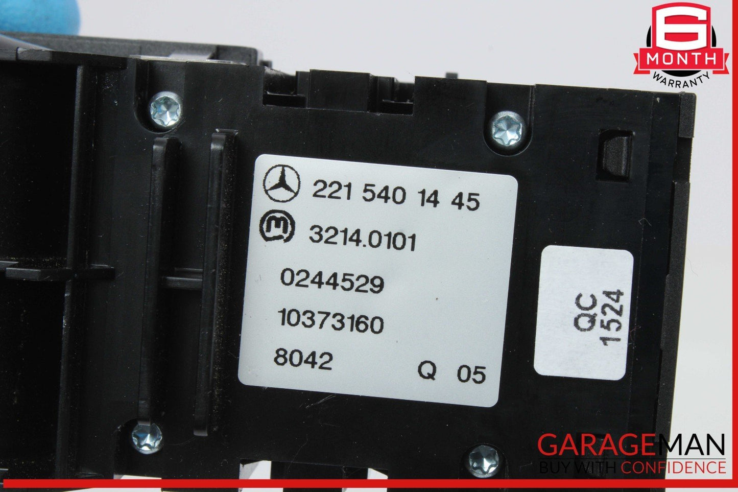 07-14 Mercedes W221 S550 S400 Electronic Parking Button Switch 2215401445 OEM