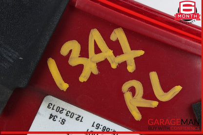 12-15 Audi A7 Rear Left Driver Side Trunk Lid LED Tail Light 4G8945093A OEM