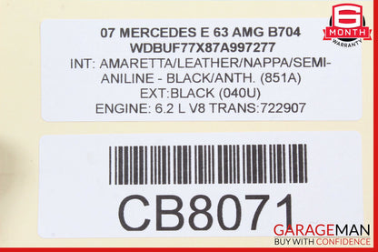 03-12 Mercedes W211 E63 AMG GL550 Seat Control Module Left Side OEM