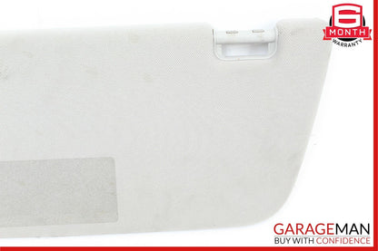 07-13 Mercedes W221 S550 Front Right Passenger Sun Visor Shade Sunvisor Gray OEM