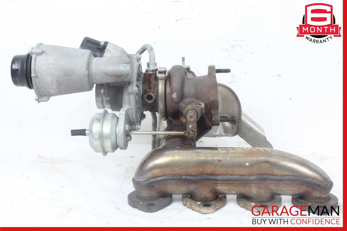 12-15 Mercedes W204 C250 SLK250 1.8L M271 Turbo Turbocharger Manifold Assembly