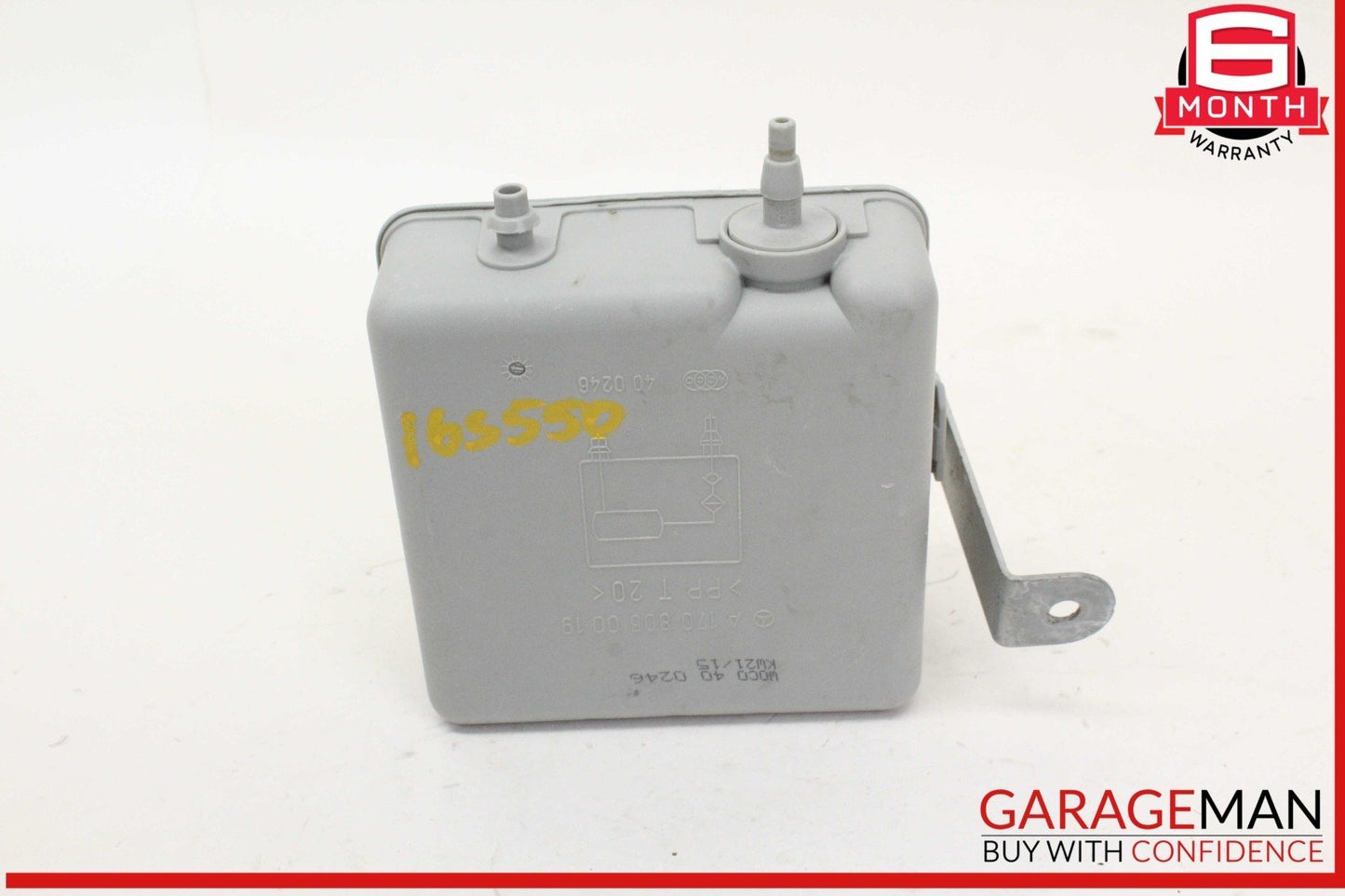 14-17 Mercedes W222 S550 Central Locking Vacuum Valve Pump Reservoir Tank OEM