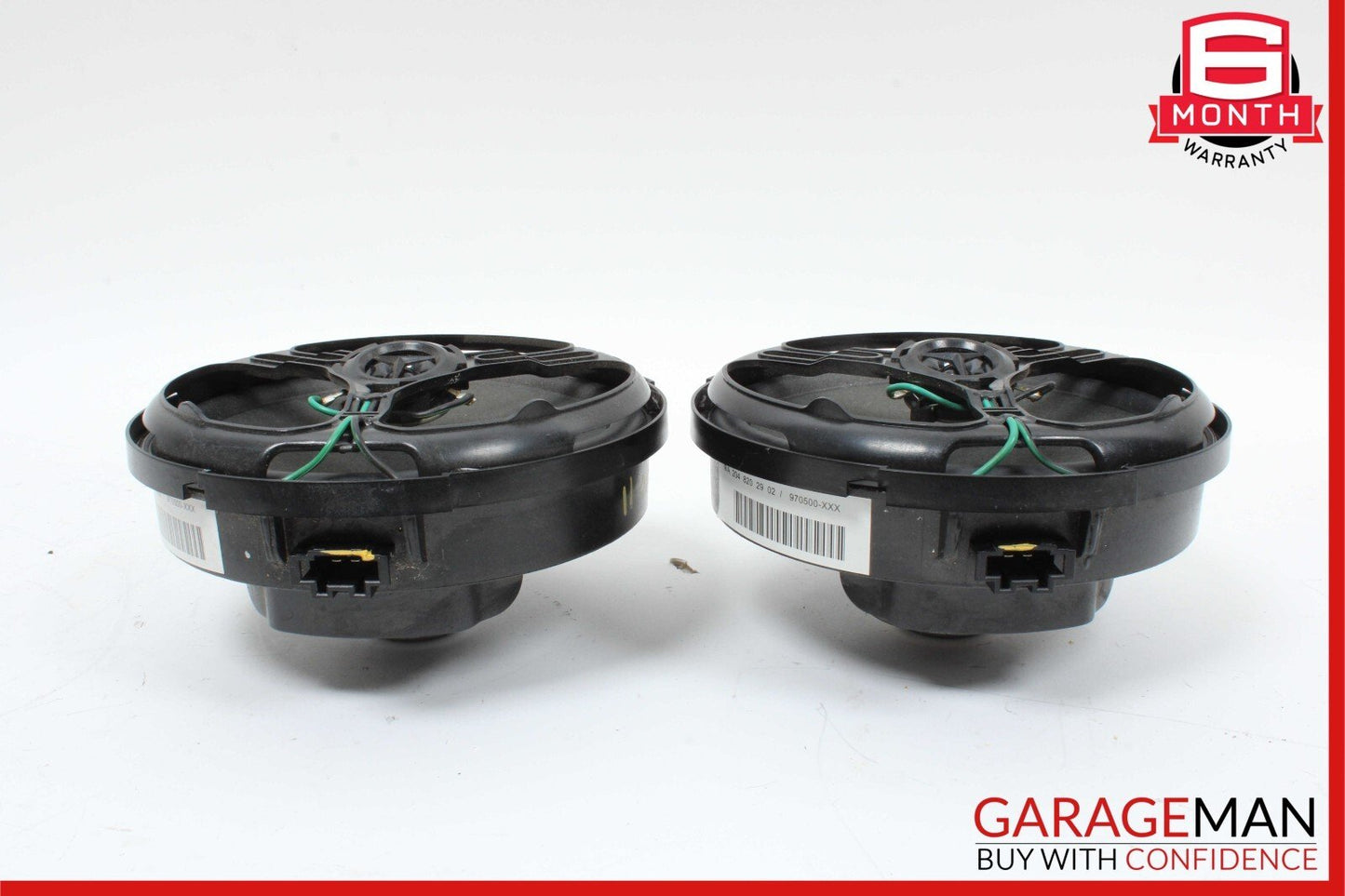 08-15 Mercedes X204 GLK350 C300 Rear Right & Left Door Sound Speakers Set of 2