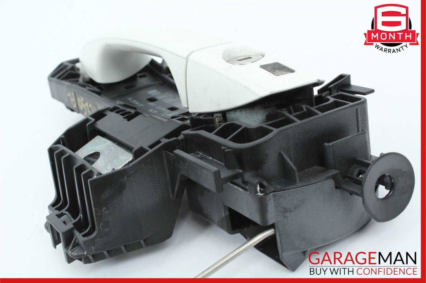 12-15 Mercedes W204 C250 Front Left Driver Side Exterior Door Handle White OEM