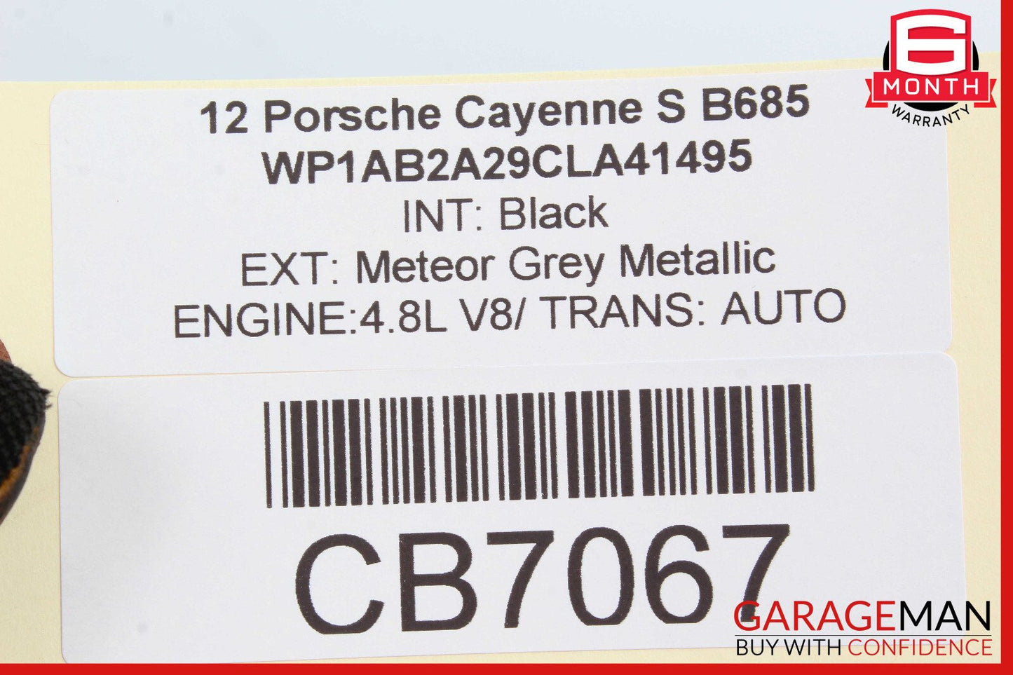 11-17 Porsche Cayenne 958 Front Right Passenger Side Door Control Module Unit