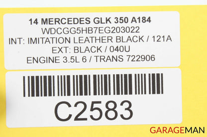 09-15 Mercedes X204 GLK350 Front Right Passenger Side Seat Control Switch OEM
