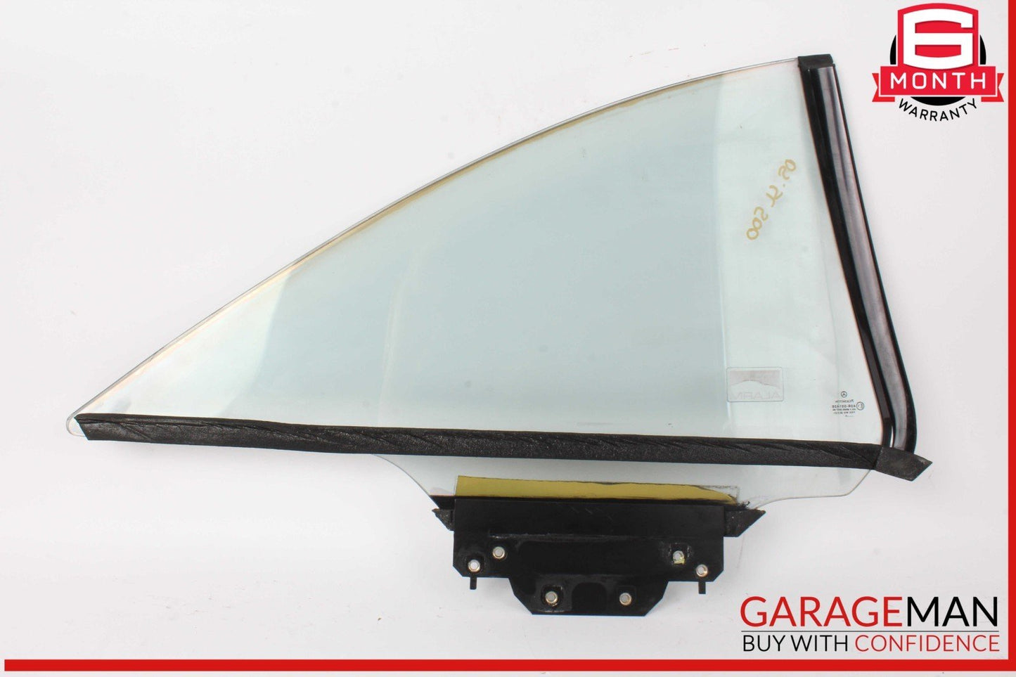 03-12 Mercedes R230 SL500 SL55 AMG Rear Left Side Quarter Window Glass OEM