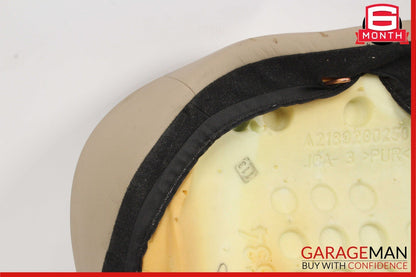 12-16 Mercedes W218 CLS500 Rear Right Side Lower Bottom Seat Cushion Beige OEM