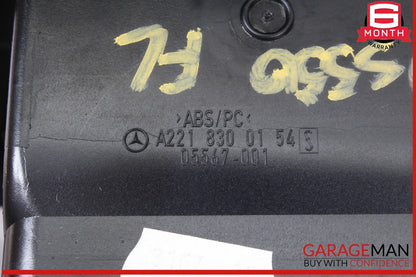 07-14 Mercedes W221 S550 CL550 Left Side Dashboard AC A/C Air Vent Black OEM