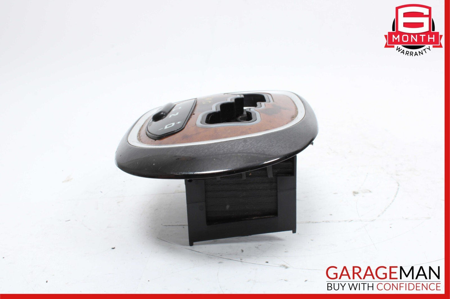 00-06 Mercedes W220 S500 S430 Gear Shifter Bezel Trim Indicator Wood OEM