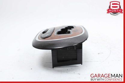 00-06 Mercedes W220 S500 S430 Gear Shifter Bezel Trim Indicator Wood OEM