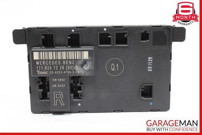 09-11 Mercede R171 SLK300 SLK55 AMG Front Right Side Door Control Module Unit