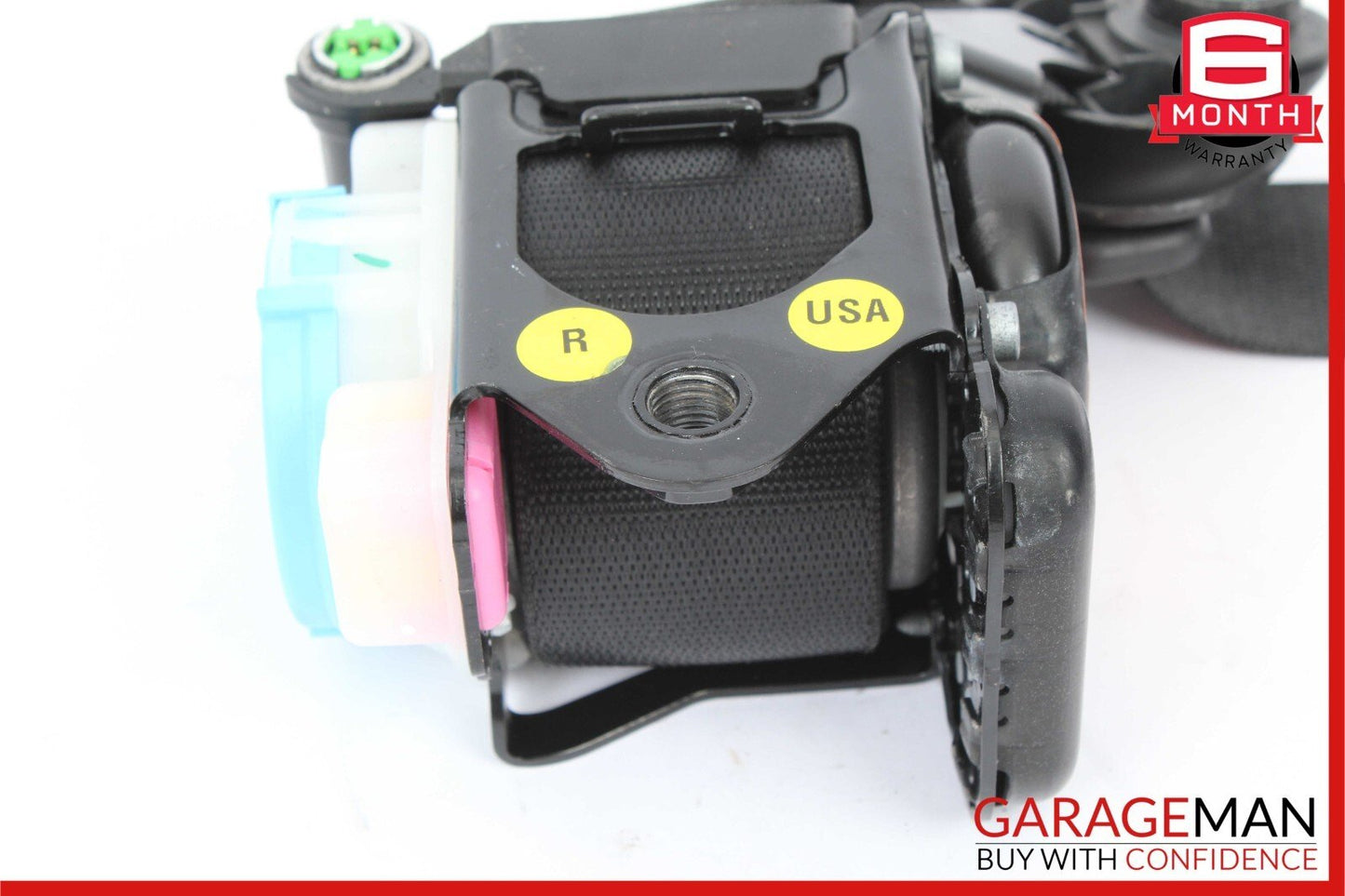 12-14 Mercedes W204 C250 C63 AMG Coupe Front Right Seat Belt Retractor Black