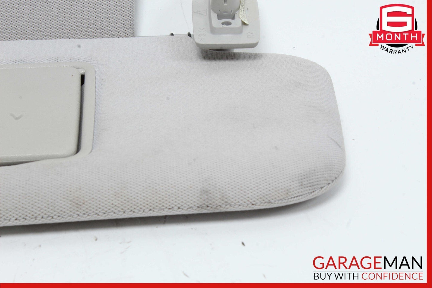 07-09 Mercedes W211 E350 E500 Right Side Sunvisor Sun Visor Shade Cover Gray OEM