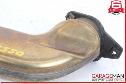 12-18 Mercedes W218 CLS550 4.6L Left Exhaust Pipe Adapter 2781400908 OEM