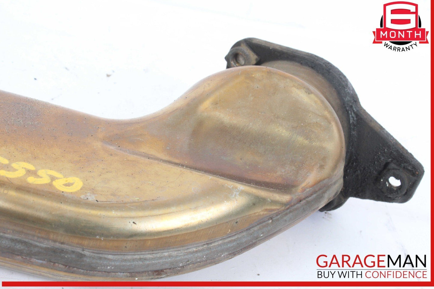 12-18 Mercedes W218 CLS550 4.6L Left Exhaust Pipe Adapter 2781400908 OEM