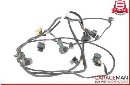 16-18 Audi A6 S6 Rear Bumper Wire Wiring Harness w/ Park Assist Aid Sensors OEM