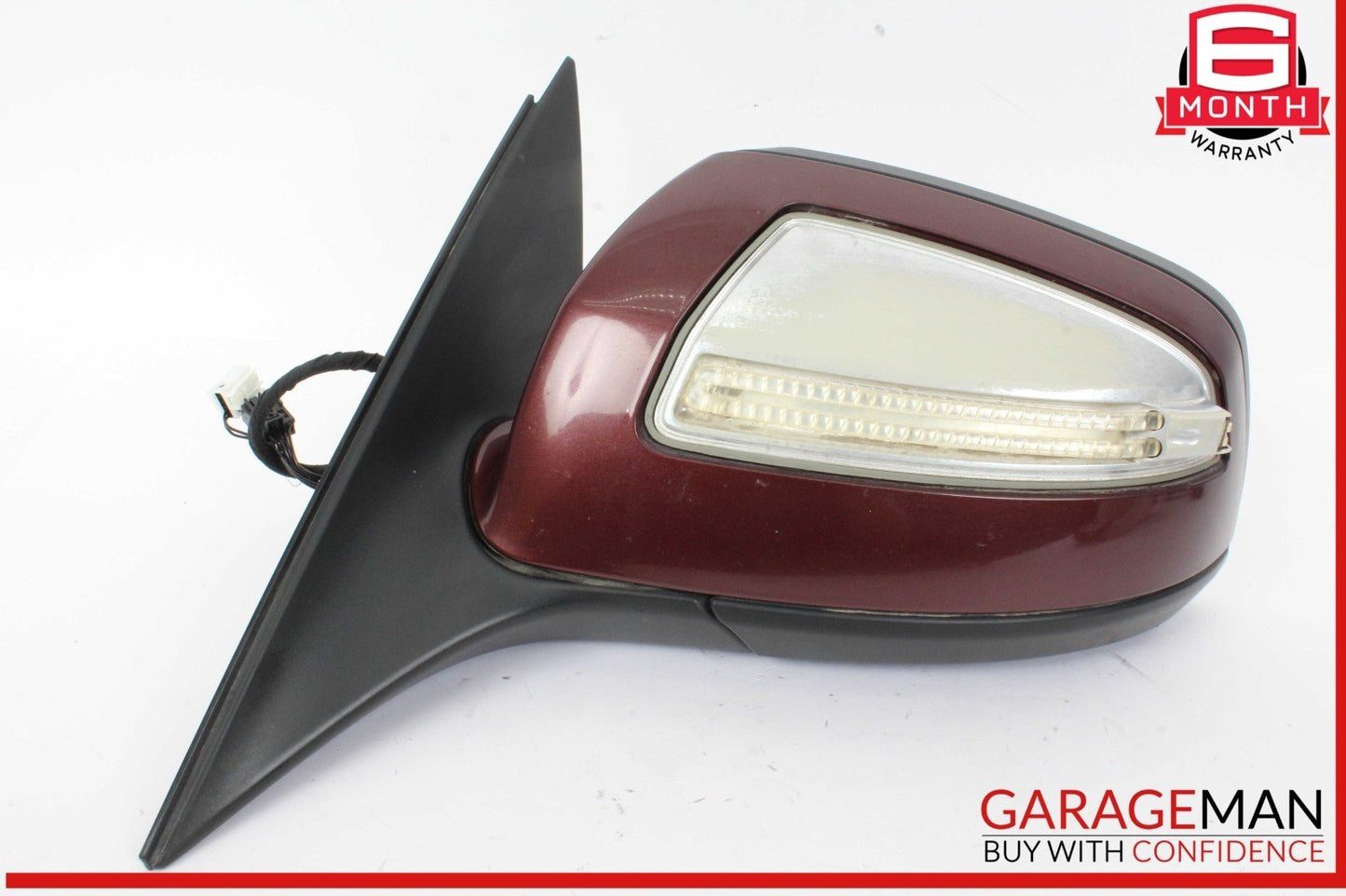 08-09 Mercedes W204 C300 C350 Front Left Side Mirror Door Rear View OEM