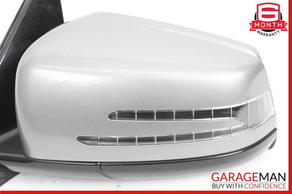 10-13 Mercedes W212 E550 Front Left Driver Side Door Rear View Mirror Silver