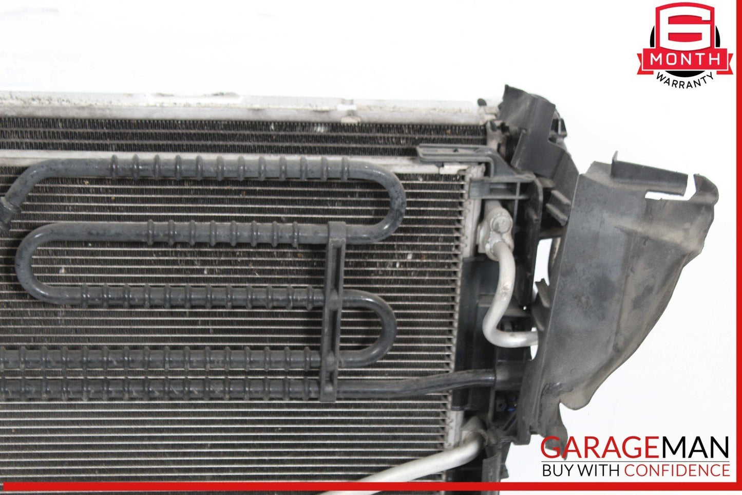 12-15 Mercedes W204 C250 M271 Engine Cooling Radiator AC Air A/C Condenser OEM