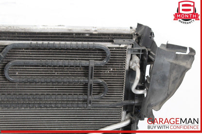 12-15 Mercedes W204 C250 M271 Engine Cooling Radiator AC Air A/C Condenser OEM